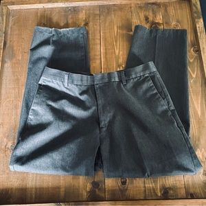 Dockers classic fit dark gray dress pants